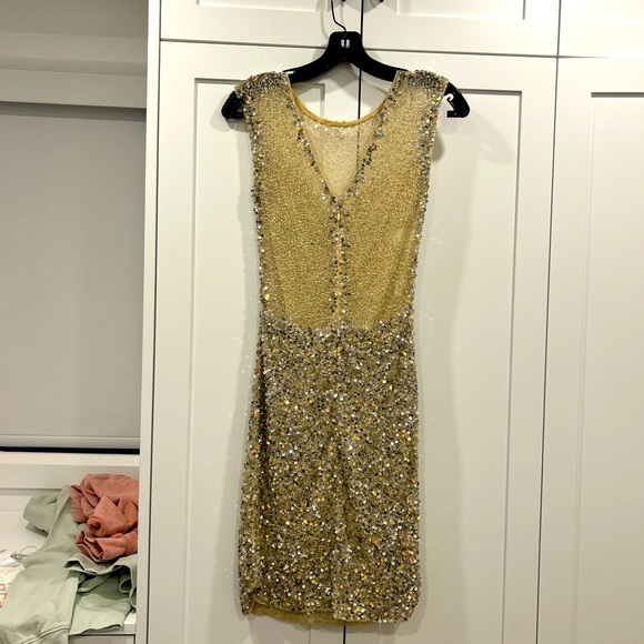 Absolutely stunning all sequence Parker dress. - Picture 3 of 4